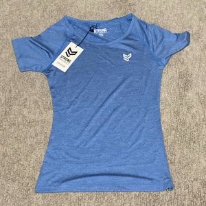 Women's Blue Strong Physiquez Top